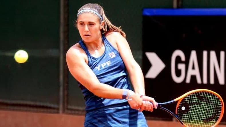 Julia Riera fue convocada para enfrentar a Brasil en la Billie Jean King Cup