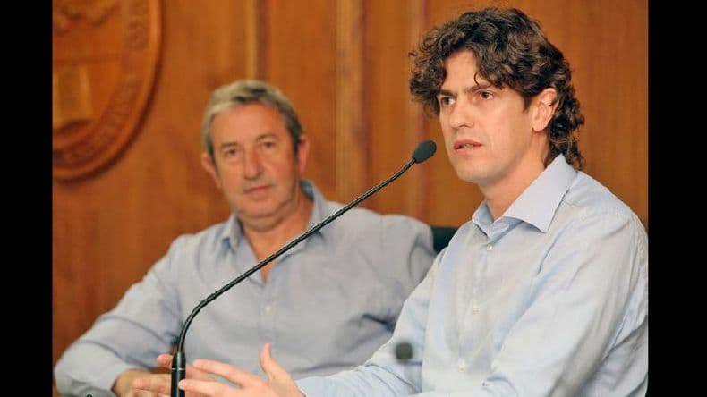 Cobos y Lousteau se mostraron juntos en la Universidad de Cuyo