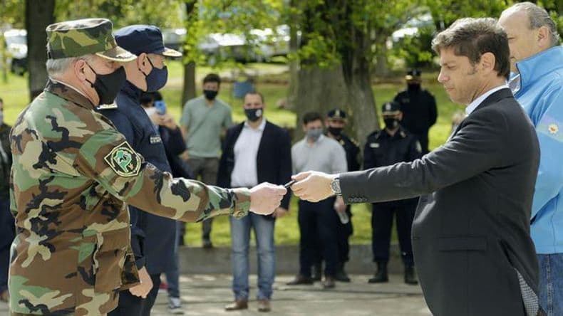 Kicillof: "hay un cambio de raíz en la policía bonaerense"