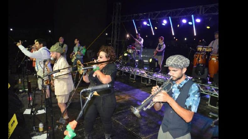 Cumbia en Rancagua para celebrar el Carnaval