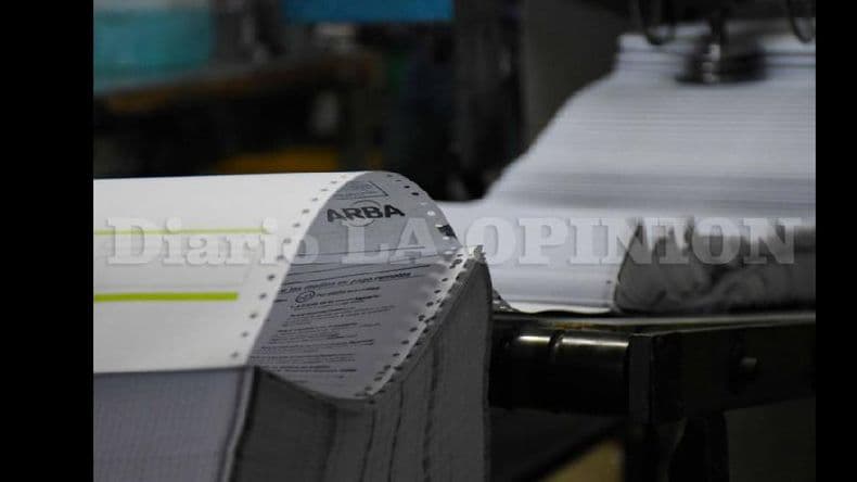 Arba dejó de imprimir y enviar por correo postal más de 3 millones de boletas