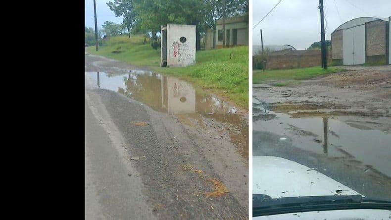 Denuncian un estado de anarquía en el tránsito y banquinas en mal estado en la avenida Rodríguez Jáuregui