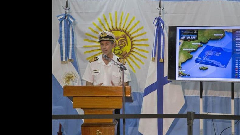 Descartaron que el contacto detectado corresponda al submarino “ARA San Juan”