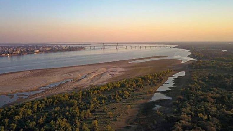 El Gobierno declaró la "emergencia hídrica" por la bajante del Río Paraná