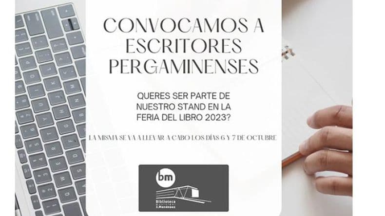 La Biblioteca Menéndez convoca a escritores locales para su stand en la Furia del Libro