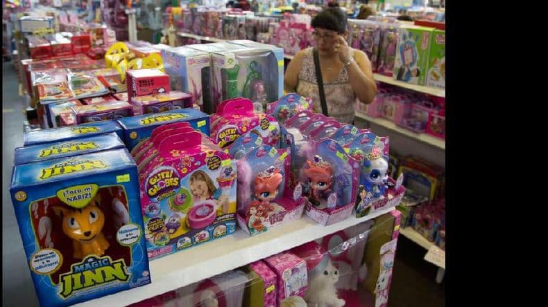 La fuerte caída del consumo también se sintió en la venta de juguetes: casi 20% menos