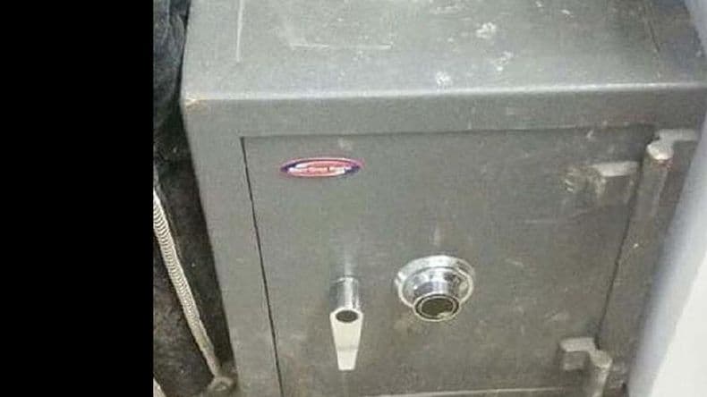 Se llevaron la caja fuerte de la Escribanía Laurente