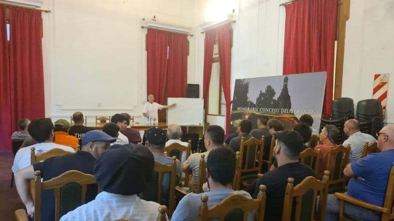Ponen en marcha una capacitación especial para conductores de maquinaria vial