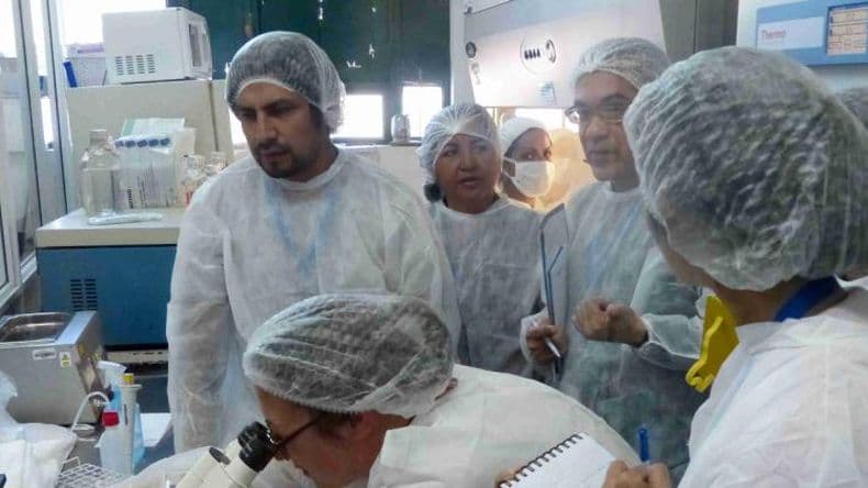 Curso internacional sobre aislamientos virales y cultivos celulares en el Inevh