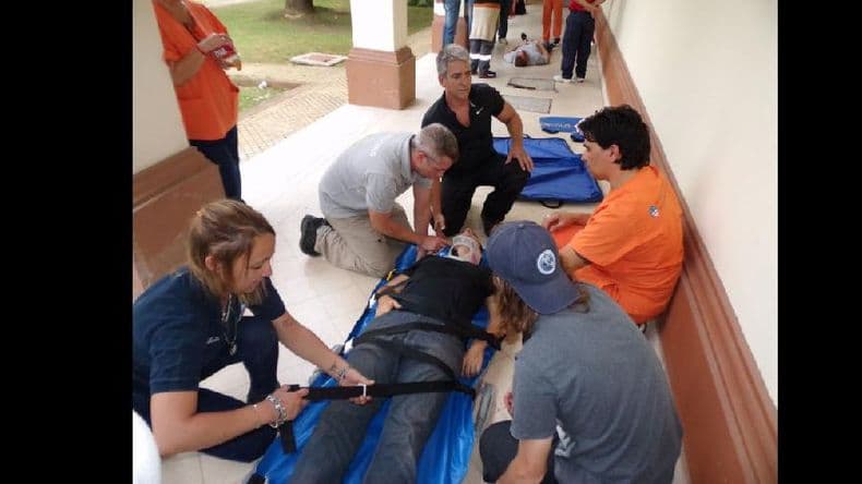 Defensa Civil participó de la capacitación para la emergencia sanitaria