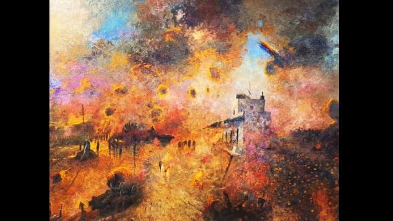 Ricardo Juárez expone en el Museo de la Estación de Capitán Sarmiento