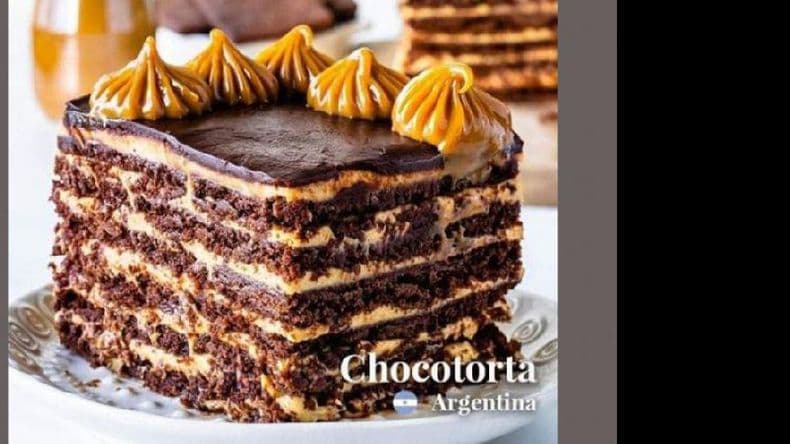 La chocotorta fue elegida como el mejor postre del mundo