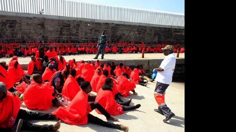 Rescataron a 769 migrantes frente a las costas españolas