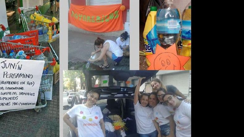 Payamédicos despliega una tarea solidaria destinada a los inundados