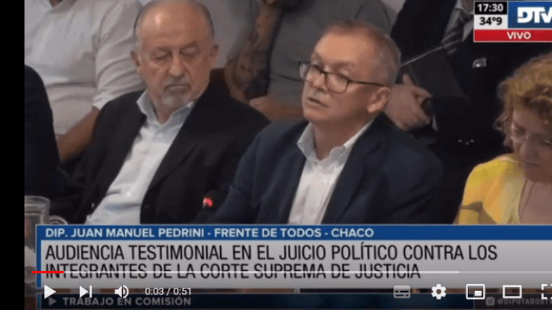 Nueva ronda de testigos en el juicio político a los miembros de la Corte Suprema