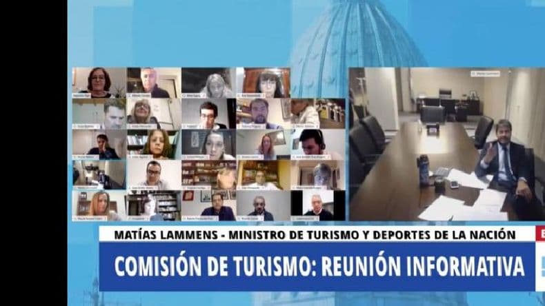El ministro Lammens informó sobre las medidas para proteger al turismo frente a la pandemia