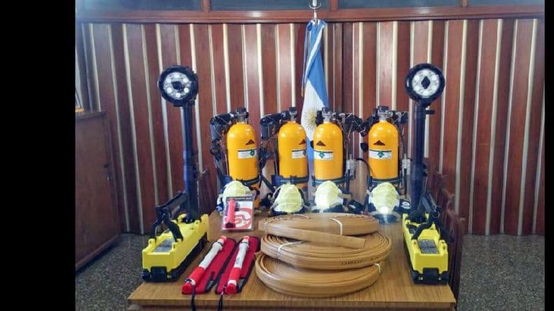 Bomberos adquirió nuevos equipamientos