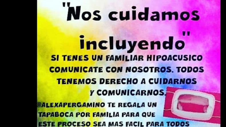 @alexapergamino lanzó una campaña de inclusión para las personas que son hipoacúsicas