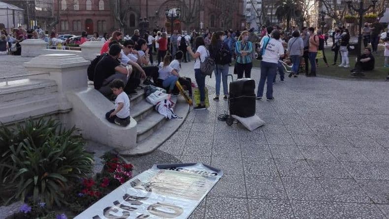 Caso Vito Otero: Realizaron una marcha reclamando que no se conceda la Probation ni se suspenda el juicio