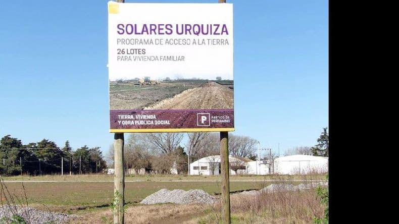 Solares en los pueblos: infraestructura para los proyectos de Urquiza y Acevedo