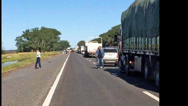 Masiva adhesión para declarar la emergencia vial en ruta Nº 8