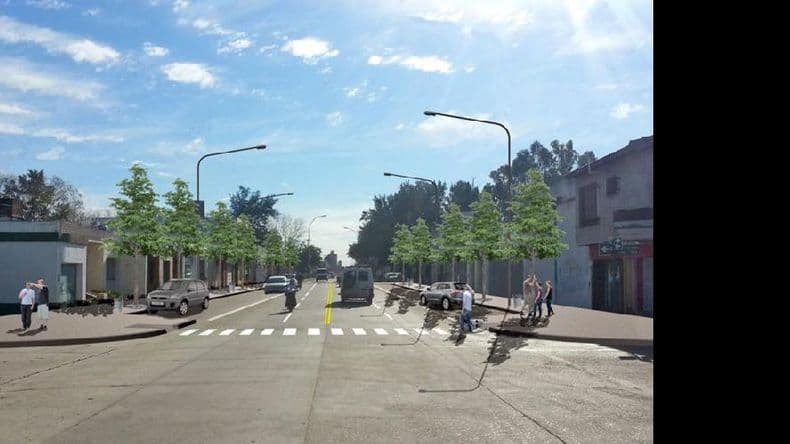 Elaboran los presupuestos finales para iniciar la remodelación de un sector de avenida Illia