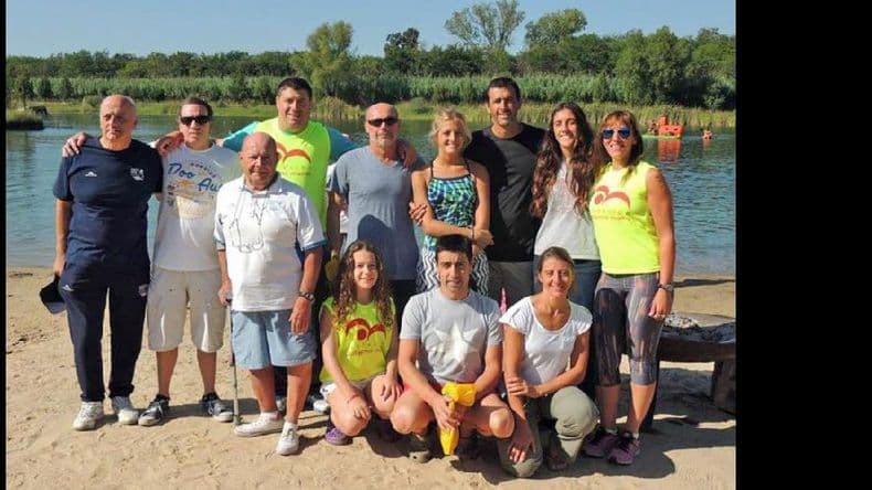 Pergaminenses se destacaron en el Maratón Acuático de la Fundación Guillermo Marro