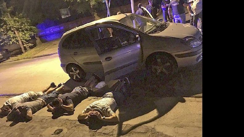 Cuatro colombianos detenidos por cometer varios asaltos
