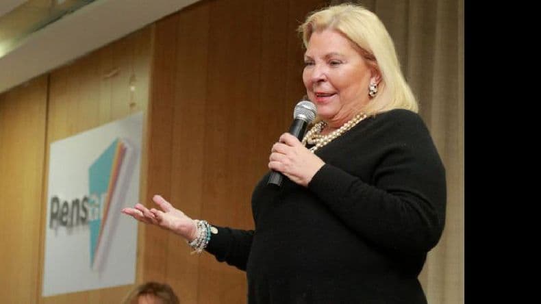 Elisa Carrió visitó Pergamino y presentó “Vida”