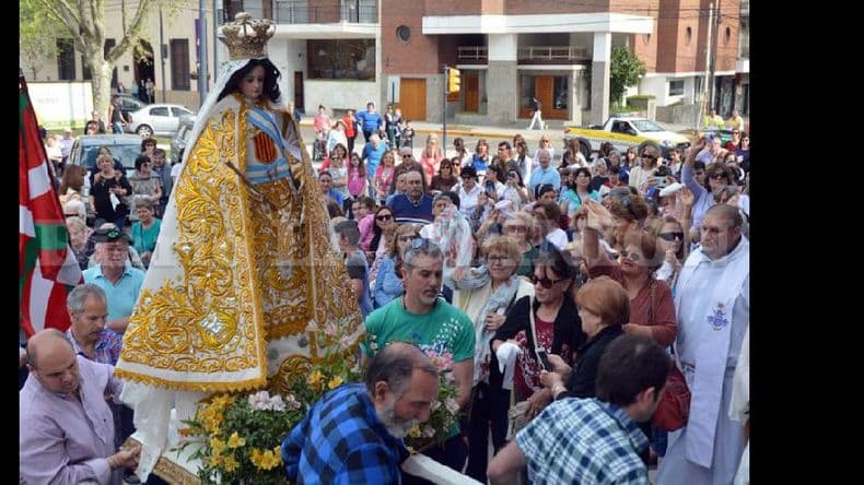 La ciudad se vistió de fiesta para honrar a la Virgen de la Merced
