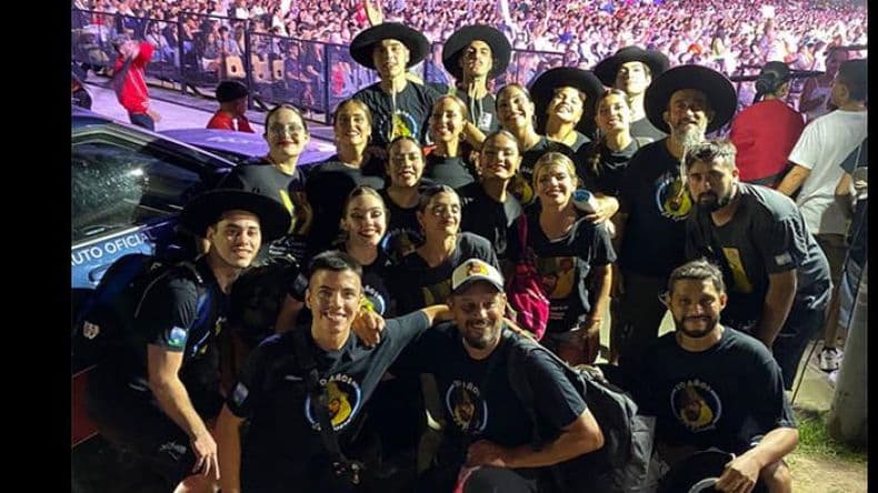 El Resero se lució en el escenario mayor del Festival Nacional de Cosquín