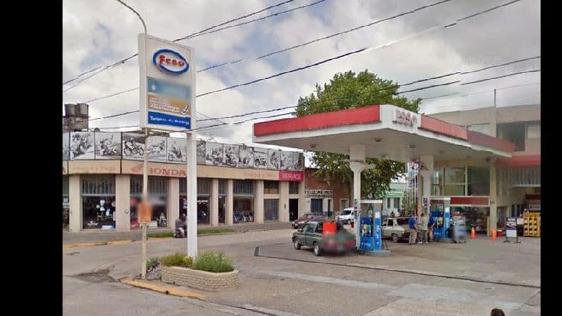 Asaltos a una estación de servicio y a una verdulería ubicadas en avenida Colón