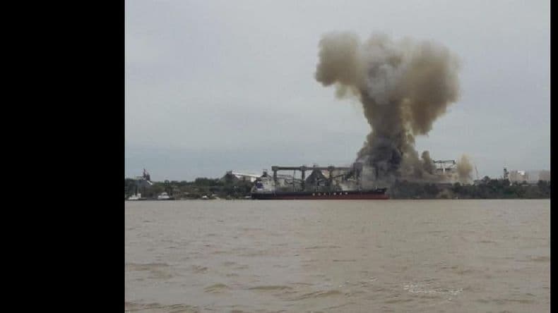 Un muerto y al menos siete heridos tras una explosión en una planta cerealera