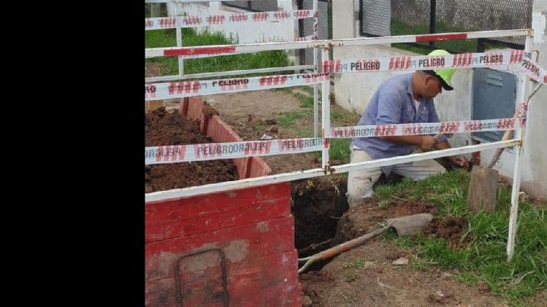 Con participación municipal, se amplía la red de gas