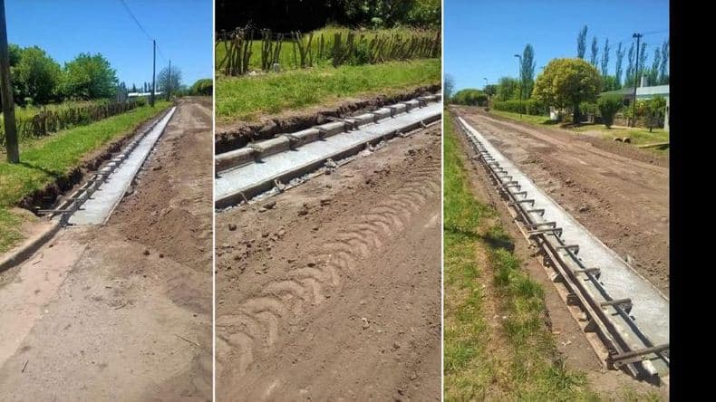 Mejoras en los pueblos, uno de los ejes que se viene cumpliendo durante el año