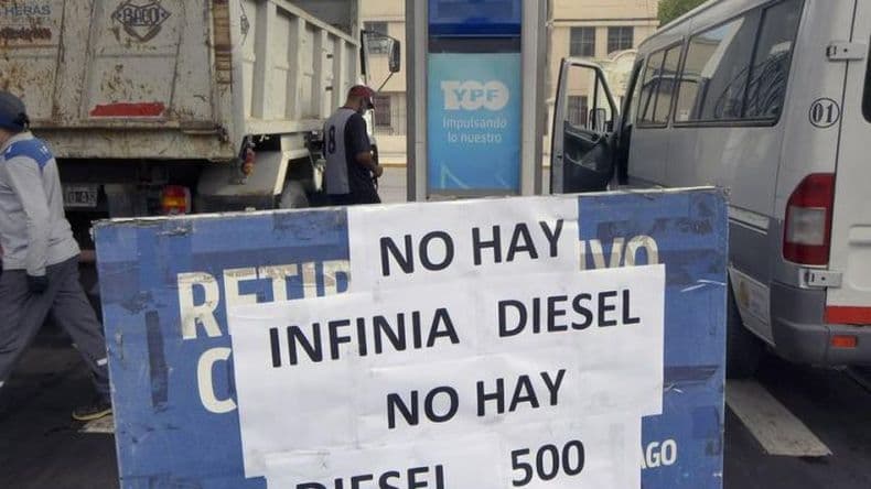 Expendedores de combustibles piden medidas concretas ante la falta de gasoil