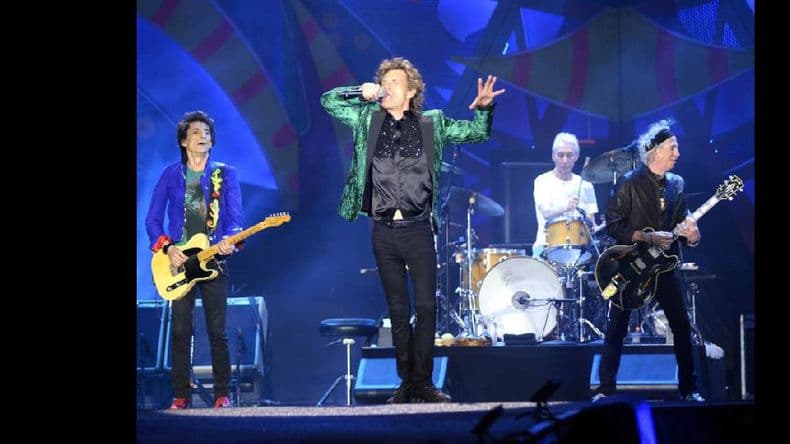 Los Rolling Stones dieron el último show y Jagger visitó el cementerio de La Recoleta