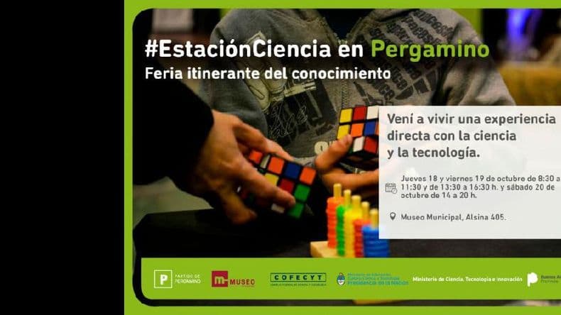 Desde hoy y hasta el sábado estará en Pergamino “Estación Ciencia”