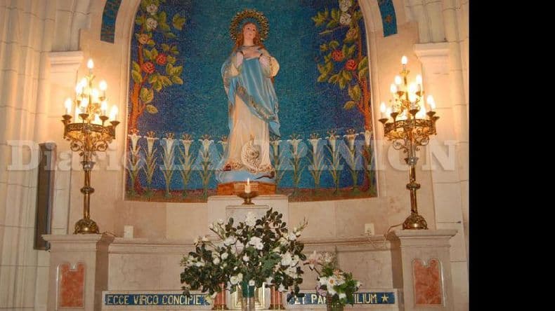 Nutrida actividad en templos católicos por el Día de la Inmaculada