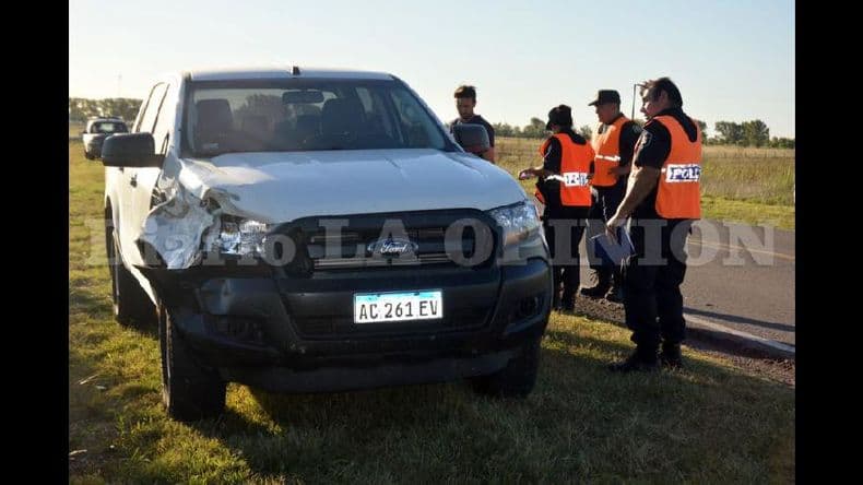Un ciclista murió al ser atropellado por una camioneta en la ruta a Bigand
