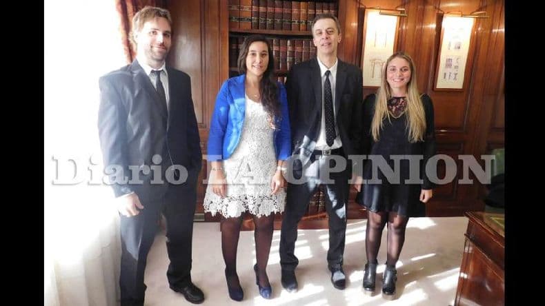Concretaron juras de profesionales en el Colegio de Abogados de Pergamino