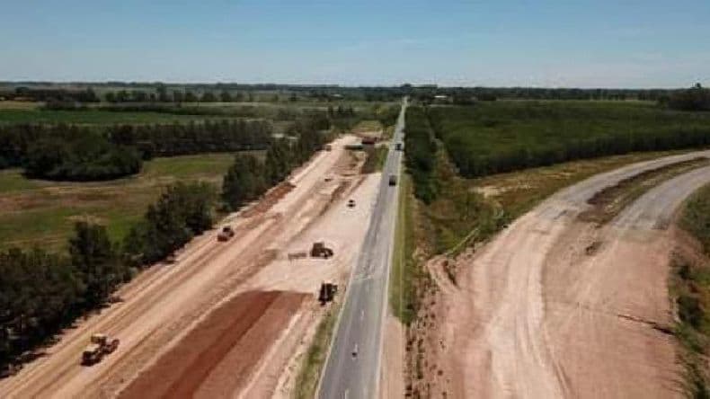 Supervisan las obras en los distintos tramos de la autopista Pilar - Pergamino