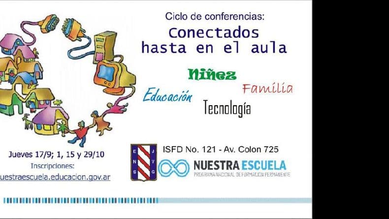 Inscriben para el ciclo “Conectados hasta en el Aula”