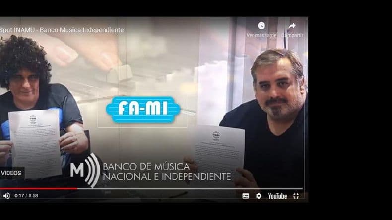 El Inamu crea un Banco Nacional de Música Independiente