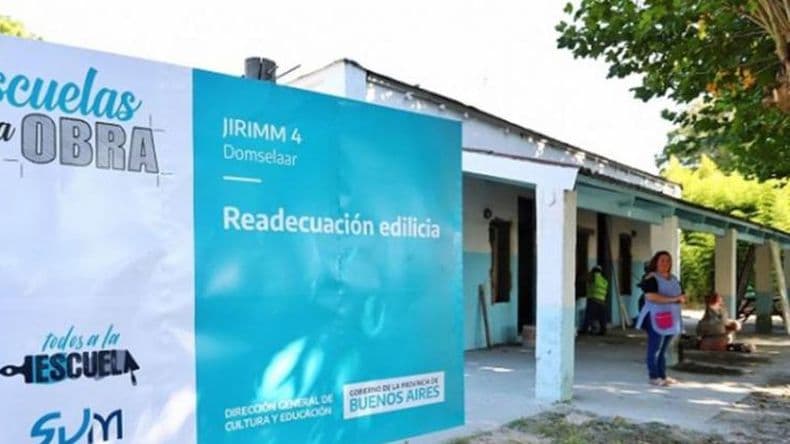 Kicillof anunció una inversión de 23,8 millones de pesos para escuelas de Pergamino