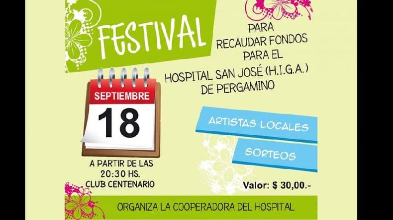 Festival a beneficio del Hospital San José