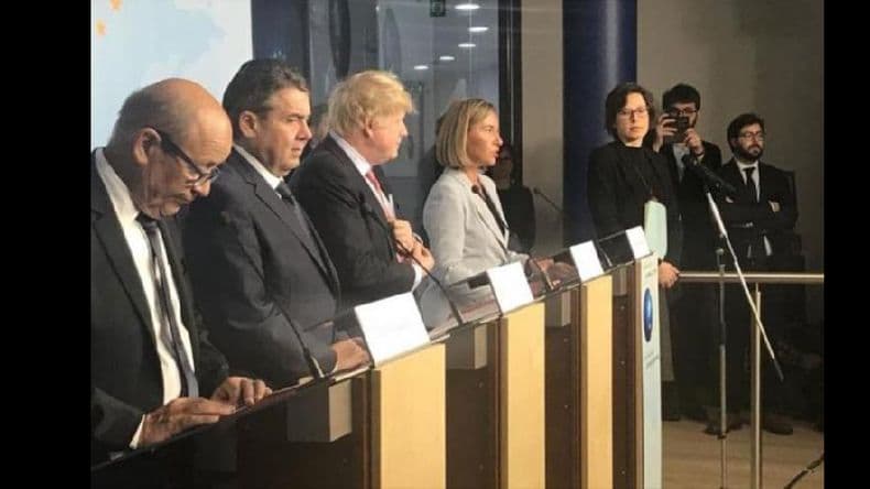 Rusia y la UE harán “todo lo posible” por mantener el pacto nuclear con Irán
