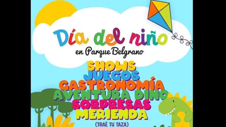 En el Parque Belgrano, el Municipio celebrará el Día del Niño
