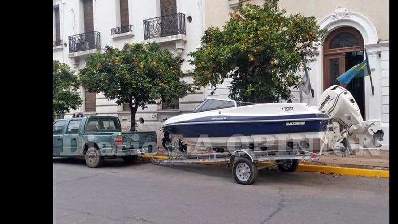 Recuperaron una lancha comprada en Junín con cheques sin fondos