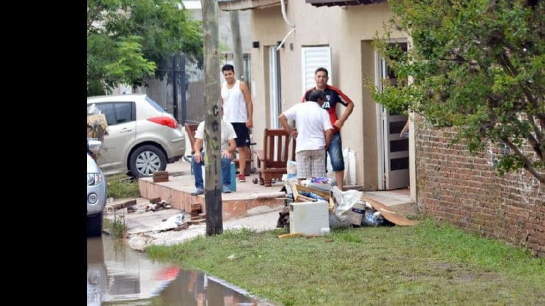 Lluvia sobre mojado: precipitaciones leves en la tarde de ayer